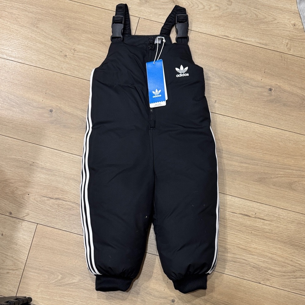 Adidas Black Snow Overalls
